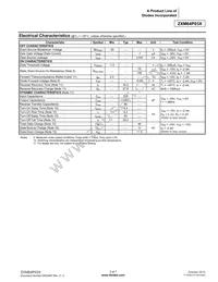 ZXM64P03XTC Datasheet Page 3