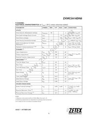 ZXMC3A16DN8TC Datasheet Page 5