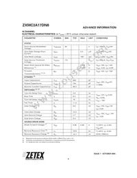 ZXMC3A17DN8TC Datasheet Page 4