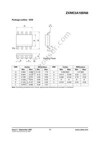 ZXMC3A18DN8TA Datasheet Page 11