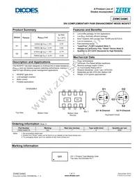 ZXMC3AMCTA Datasheet Cover