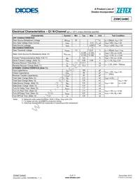 ZXMC3AMCTA Datasheet Page 4