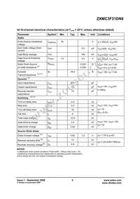 ZXMC3F31DN8TA Datasheet Page 4