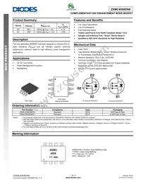 ZXMC4559DN8TA Datasheet Cover