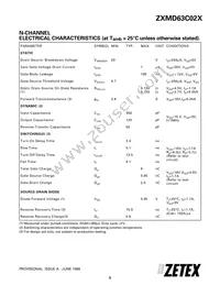 ZXMD63C02XTC Datasheet Page 5