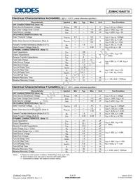 ZXMHC10A07T8TA Datasheet Page 3