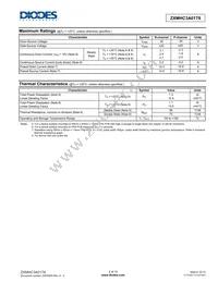 ZXMHC3A01T8TA Datasheet Page 2