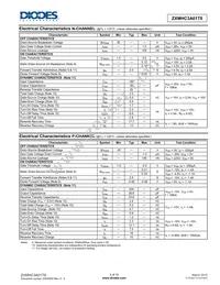 ZXMHC3A01T8TA Datasheet Page 3