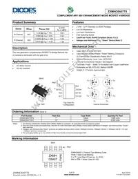ZXMHC6A07T8TA Datasheet Cover