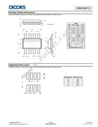 ZXMHC6A07T8TA Datasheet Page 9