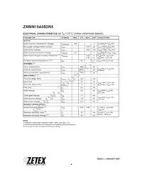 ZXMN10A08DN8TC Datasheet Page 4