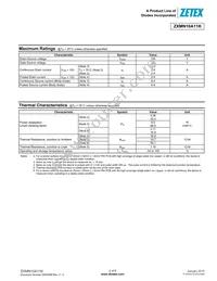 ZXMN10A11KTC Datasheet Page 2