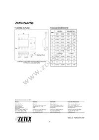 ZXMN2A02N8TA Datasheet Page 8