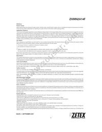 ZXMN2A14FTA Datasheet Page 7