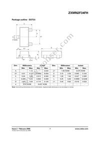 ZXMN2F34FHTA Datasheet Page 7