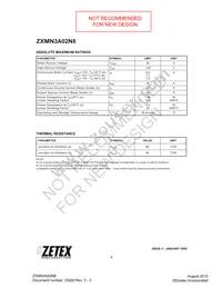 ZXMN3A02N8TC Datasheet Page 2