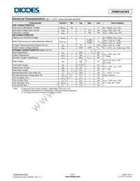 ZXMN3A03E6TC Datasheet Page 3