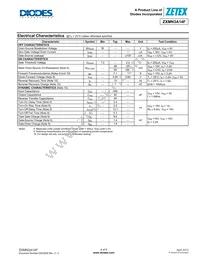 ZXMN3A14FTA Datasheet Page 4