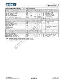 ZXMN3B04N8TC Datasheet Page 3