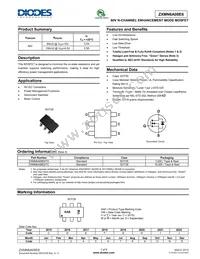 ZXMN6A08E6TC Datasheet Cover
