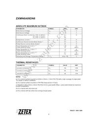 ZXMN6A09DN8TC Datasheet Page 2