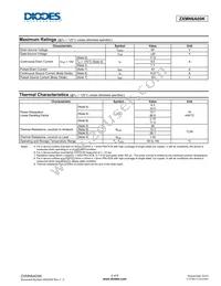 ZXMN6A09KTC Datasheet Page 2
