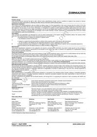 ZXMN6A25N8TA Datasheet Page 8