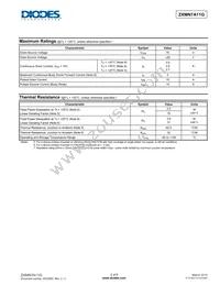 ZXMN7A11GTA Datasheet Page 2