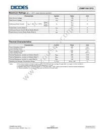 ZXMP10A13FQTA Datasheet Page 2