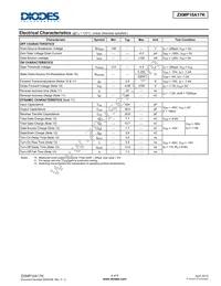 ZXMP10A17KTC Datasheet Page 4