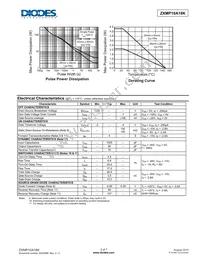 ZXMP10A18K Datasheet Page 3