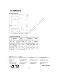 ZXMP3A16DN8TA Datasheet Page 8
