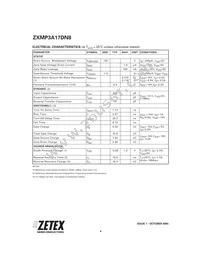 ZXMP3A17DN8TA Datasheet Page 4