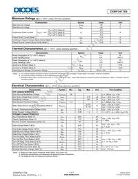 ZXMP3A17E6TA Datasheet Page 2