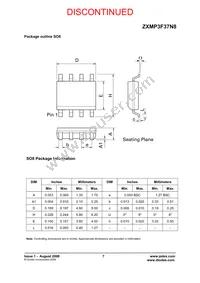 ZXMP3F37N8TA Datasheet Page 7