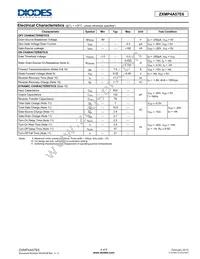 ZXMP4A57E6TA Datasheet Page 4