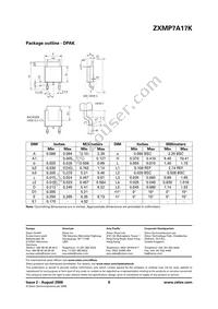 ZXMP7A17KTC Datasheet Page 8