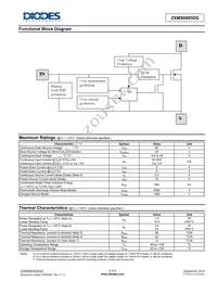 ZXMS6005DGTA Datasheet Page 2