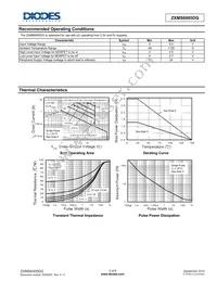 ZXMS6005DGTA Datasheet Page 3