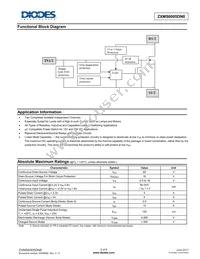 ZXMS6005DN8-13 Datasheet Page 2