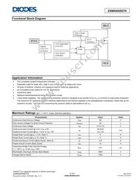 ZXMS6005DT8TA Datasheet Page 2