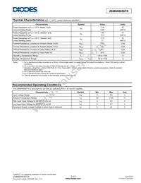 ZXMS6005DT8TA Datasheet Page 3