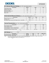 ZXPD4000DH-7 Datasheet Page 2