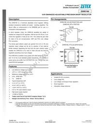 ZXRE160AFT4-7 Datasheet Cover