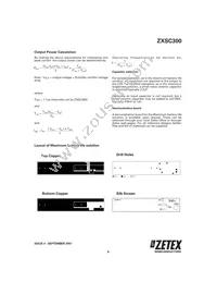 ZXSC300E5TA Datasheet Page 9