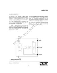 ZXSC310E5TA Datasheet Page 5