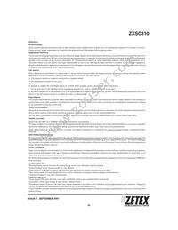 ZXSC310E5TA Datasheet Page 15