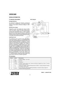 ZXSC400E6TA Datasheet Page 4