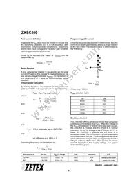 ZXSC400E6TA Datasheet Page 6