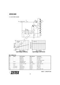 ZXSC400E6TA Datasheet Page 14